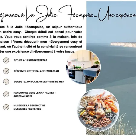 Maison Cosy La Jolie Fecampoise Holiday home Fecamp